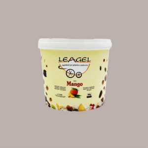 Pasta Frutta Concentrata al Gusto di Mango ideale per Gelato Dolci Leagel 3,5 Kg [1bf66e9c]
