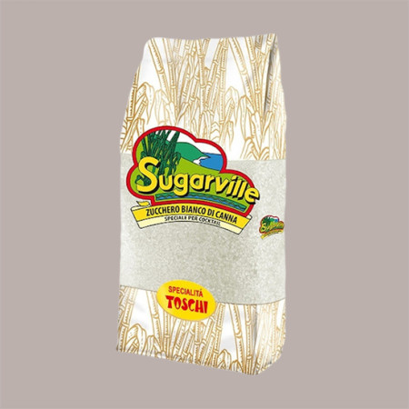 Zucchero Bianco di Canna Sugarville Speciale Cocktail Toschi 1 Kg [216434d4]