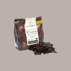 Cioccolato Fondente di Copertura 70-30-38 Extra Amaro in Bottoni Callebaut 400 gr [25baedad]