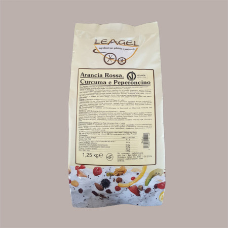Easy Gelato Arancia Rossa,Curcuma Peperoncino LEAGEL 1,25 Kg [db0b59af]