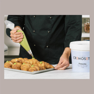 Crema Spalmabile Cremosette Farcitura al Gusto Pistacchio Leagel 5,5 Kg