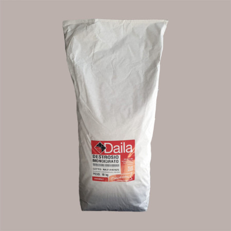 Destrosio Monoidrato in Polvere Zucchero della Frutta Miele Ideale per Gelato DAILA 10 Kg [605120eb]