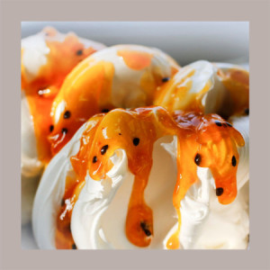 Topping al Gusto Maracuja Salsa Dolce ideale per Gelato Yogurt Dessert Bigatton 1,25 Kg