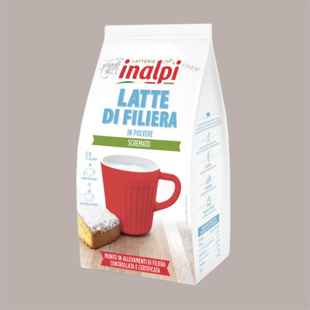 Latte di Filiera Scremato in Polvere Italiano Alta Qualità INALPI 1 Kg [28349b87]