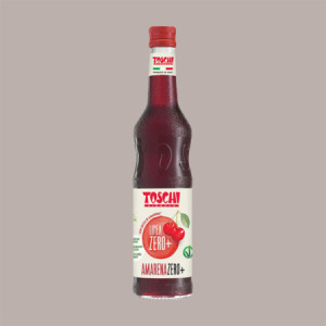 Sciroppo per Granita Gusto Amarena ZERO Calorie Senza Zuccheri Toschi 740 gr [10505e89]