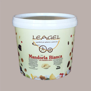 Pasta Gusto di Mandorla Bianca con Mandorle Intere ideale per Gelato Leagel 3,5 Kg [9b47324e]