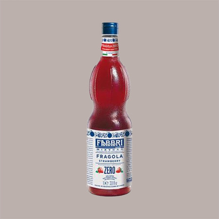 Sciroppo Concentrato per Granita Gusto Fragola Zero Calorie Senza Zuccheri Fabbri 1 L [0ac162b1]