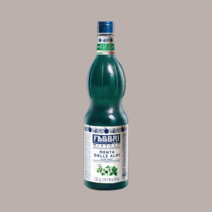 Sciroppo Concentrato per Granita Gusto Menta delle Alpi Mixybar Fabbri 1,3 Kg [f52472f0]