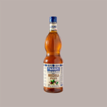 Sciroppo Concentrato per Granita Gusto Nocciola Plus Mixybar Fabbri 1,3 Kg [fbc08b99]
