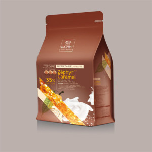 Cioccolato Bianco Zephir Caramel in Bottoni Barry Callebaut 2,5 Kg [98cbf7cd]