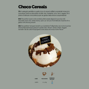 Variegato Gusto Cioccolato al Latte e Cereali Choco Cereals Leagel 4 Kg [b631e4fa]