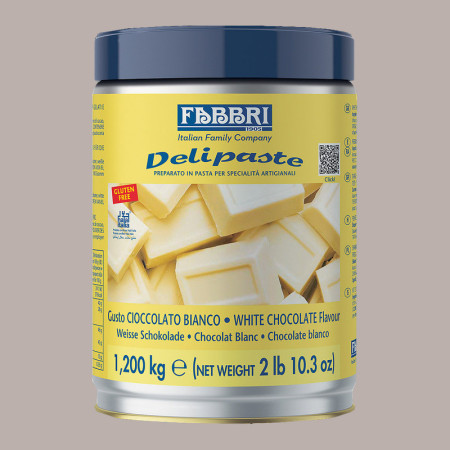 Pasta Gusto Cioccolato Bianco ideale per Gelato Dolci Delipaste Fabbri 1,2 Kg [bdaf4f41]