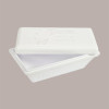 Vaschetta per Gelato 500g in Polistirolo 100% Riciclato Bianco ReMaxigel 60 pezzi [0848cd57]