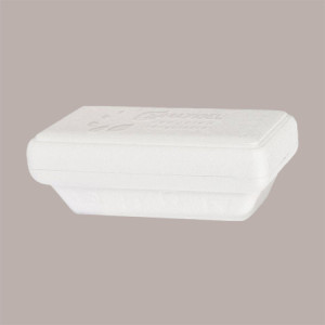 Vaschetta per Gelato 1000g in Polistirolo 100% Riciclato Bianco ReMaxigel 60 pezzi [4cfc5954]