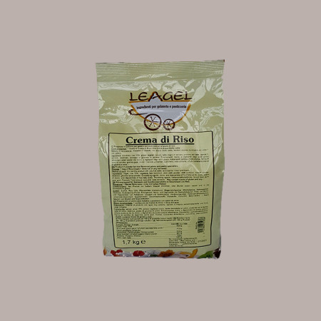 Preparato per Gelato Gusto Crema Chicchi di Riso LEAGEL 1,7 Kg [0fbdeb52]