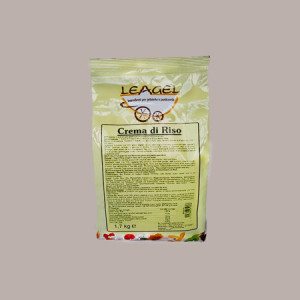 Preparato per Gelato Gusto Crema Chicchi di Riso LEAGEL 1,7 Kg