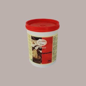 Pasta Concentrata al Gusto Amaretto ideale per Gelato Dolci Leagel 1,2 Kg