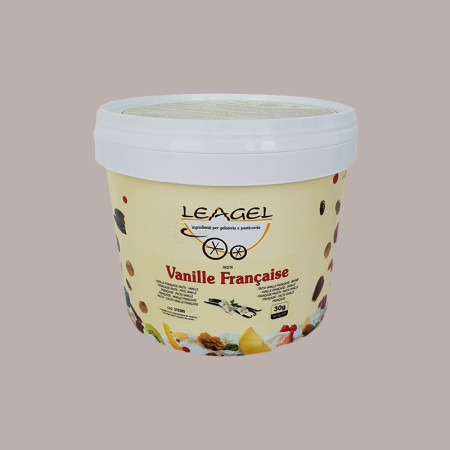Pasta al Gusto di Vaniglia Francese ideale per Gelato Dolci Leagel 3,5 Kg [0b44d46d]
