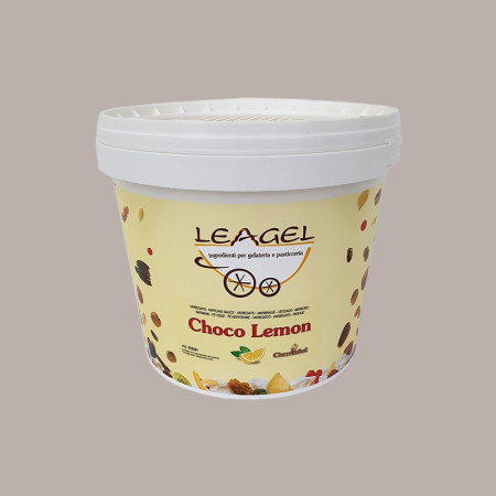 Choco Lemon Variegato Cioccolato Bianco e Limone Leagel 5 Kg [38bc098d]