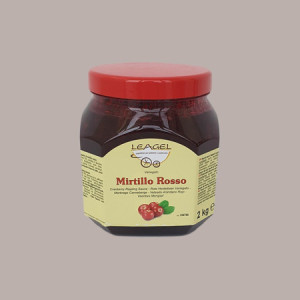 Variegato gusto Mirtillo Rosso con Pezzi Salsa per Gelato Yogurt Dessert Leagel 2 Kg [74ad9fc4]