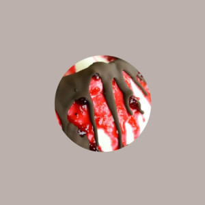 Variegato gusto Mirtillo Rosso con Pezzi Salsa per Gelato Yogurt Dessert Leagel 2 Kg [5514a0f8]