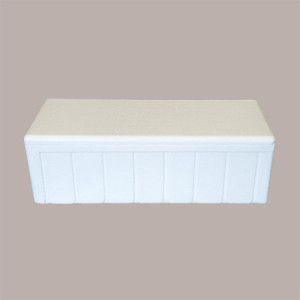 Cassa Termica Tronchetto Tortiera Rettangolare per Torte Gelato Semifreddi 8/10 Porzioni 5 pezzi [f337c713]