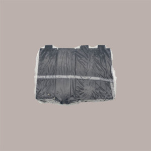 Vassoio Monoporzione Rettangolare Cartoncino Perla-Nero Usa e Getta 13.5x4.5 cm 200 Pezzi