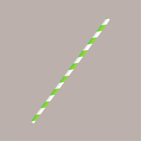 Cannucce di Carta a Spirale di Colore Verde Dm8 H200 2x150 pezzi [b37bb801]
