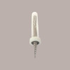 Pirottino Sottocono in Carta Bianco a Pois Tortora per Coni Gelato codice 1227 2560 pezzi [59b147f2]