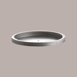 Coperchio Grigio per Carapina Gelato Sorbettiera Pozzetto per Gelato Dm 203 mm 22 pezzi [62ca2341]