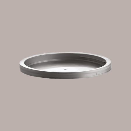 Coperchio Grigio per Carapina Gelato Sorbettiera Pozzetto per Gelato Dm 203 mm 22 pezzi [62ca2341]