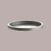 Coperchio Grigio per Carapina Gelato Sorbettiera Pozzetto per Gelato Dm 203 mm 22 pezzi [62ca2341]