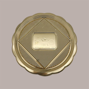 Vassoio Tondo Nero MEDORO Dm22 cm ALCAS per Dolci Torte 30 pezzi [769c3ea8]