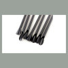 250 Pz Cannuccia Nera con Cucchiaio Bio Eco Dm6mm H210mm [4b8e079f]