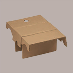 Scatola Porta 3 Bottiglie 750 ml Olio Vino in Cartoncino Avana Express Sicura per Spedizione 370x350H155mm 3 pezzi [06117c54]