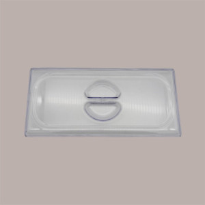 Coperchio Kostil Trasparente per Bacinella Vaschetta da Gelato 36x16,5 cm 5 pezzi [02f0ad00]