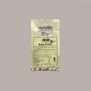 Base per Gelato Frutta Completa ZHero Senza Lattosio Senza Zuccheri Preparato in Polvere Leagel 1,2 Kg [e5a1905e]
