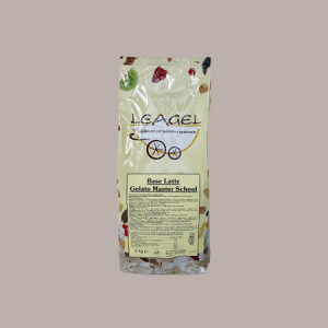 Base per Gelato Gusto Latte Gelato Master School GMS Preparato in Polvere Lavorazione a caldo Leagel 2 kg [54c2c152]