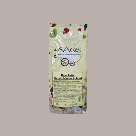 Base per Gelato Gusto Latte Gelato Master School GMS Preparato in Polvere Lavorazione a caldo Leagel 2 kg [54c2c152]
