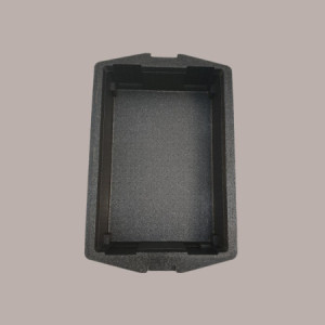 Cassa Termica in Poliuretano Asporto Alimenti Freschi o Surgelati GN8 PLP Nera 53,5x33H23cm