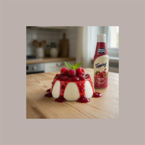 Topping al Gusto Lampone Senza Glutine Ideale per Gelato Yogurt Dessert Menz&Gasser 1 Kg