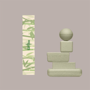 Etichette Adesive Sigilla Termoscatole Gelato Bamboo 30x6 cm 500 pezzi [e86885b6]