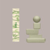 Etichette Adesive Sigilla Termoscatole Gelato Bamboo 30x6 cm 500 pezzi [e86885b6]
