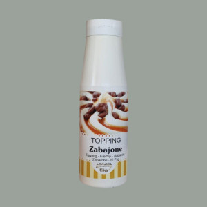 Topping al Gusto Zabaione Salsa Dolce per Gelati Dessert Yogurt Leagel 1 Kg