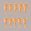 Conetti Piccoli Mini Coni in Cialda Arrotolata ideali per Gelato Italcialde 882 pezzi [fede8022]