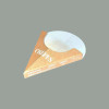 Porta Crepes a Tasca in Cartoncino Alimentare Biodegradabile e Compostabile 130x185 mm 100 pezzi [46ab0a4c]