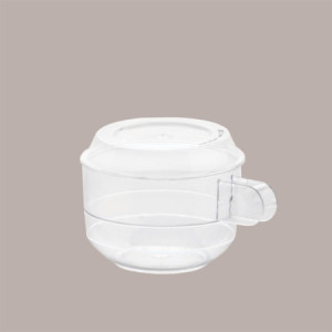 Coperchio coppa Kaffà Trasparente 170 cc Diametro 7,8 cm 100 pezzi