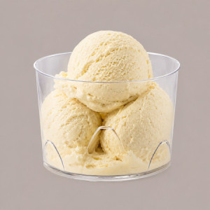 Coppa FLY Trasparente 200 cc Ideale per Tiramisù Dolci al Cucchiaio Monoporzione diametro 7,8 cm H 5,7 cm 50 pezzi