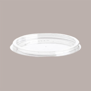 Coperchio Piatto Senza Foro per Coppa FLY Trasparente Dm 8,5 cm H0,7 cm 100 pezzi [46d77567]