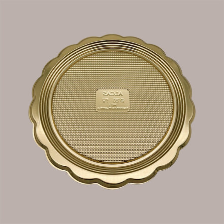 Vassoio Tondo Nero MEDORO Dm18 cm ALCAS per Dolci Torte 100 pezzi [451c0a58]